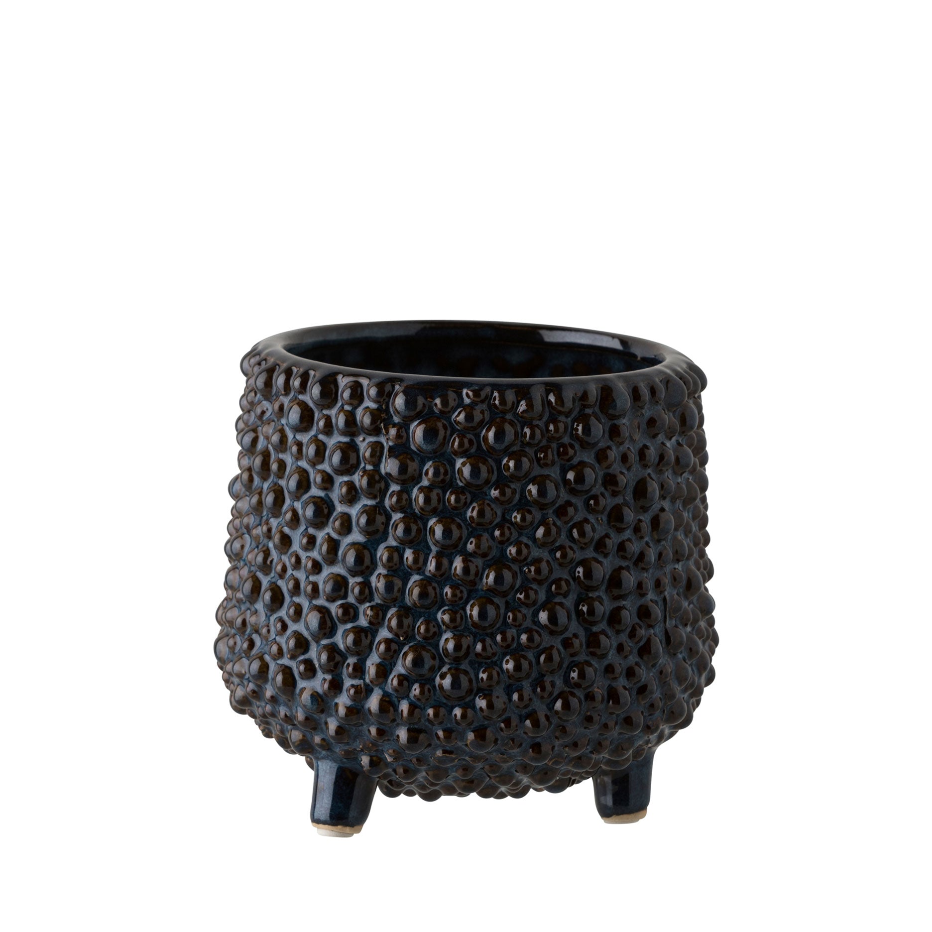 Dots Steingut-Blumentopf